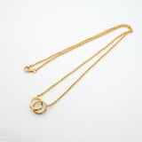 【6jib0260】カルティエ ネックレス ベビーラブ K18YG イエローゴールド【中古】レディース