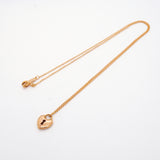 【6jib0267】ティファニー ネックレス ハートロック K18PG ピンクゴールド【中古】レディース