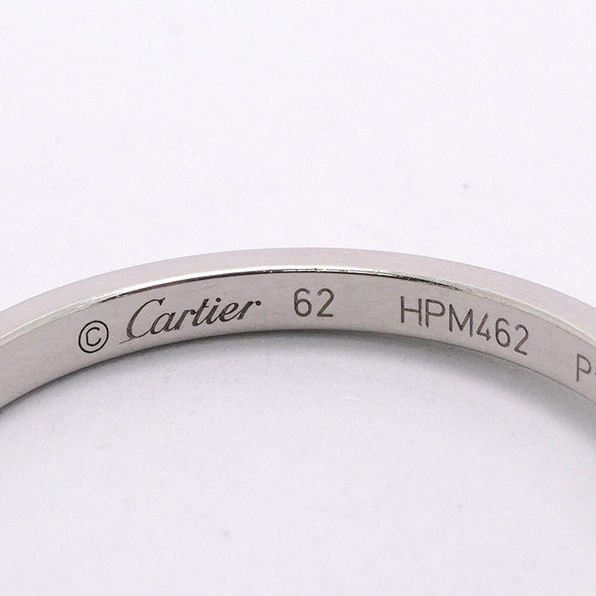 【6jib0269】カルティエ リング バレリーナ Pt950 プラチナ ＃62【中古】メンズ
