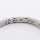 【6jib0269】カルティエ リング バレリーナ Pt950 プラチナ ＃62【中古】メンズ