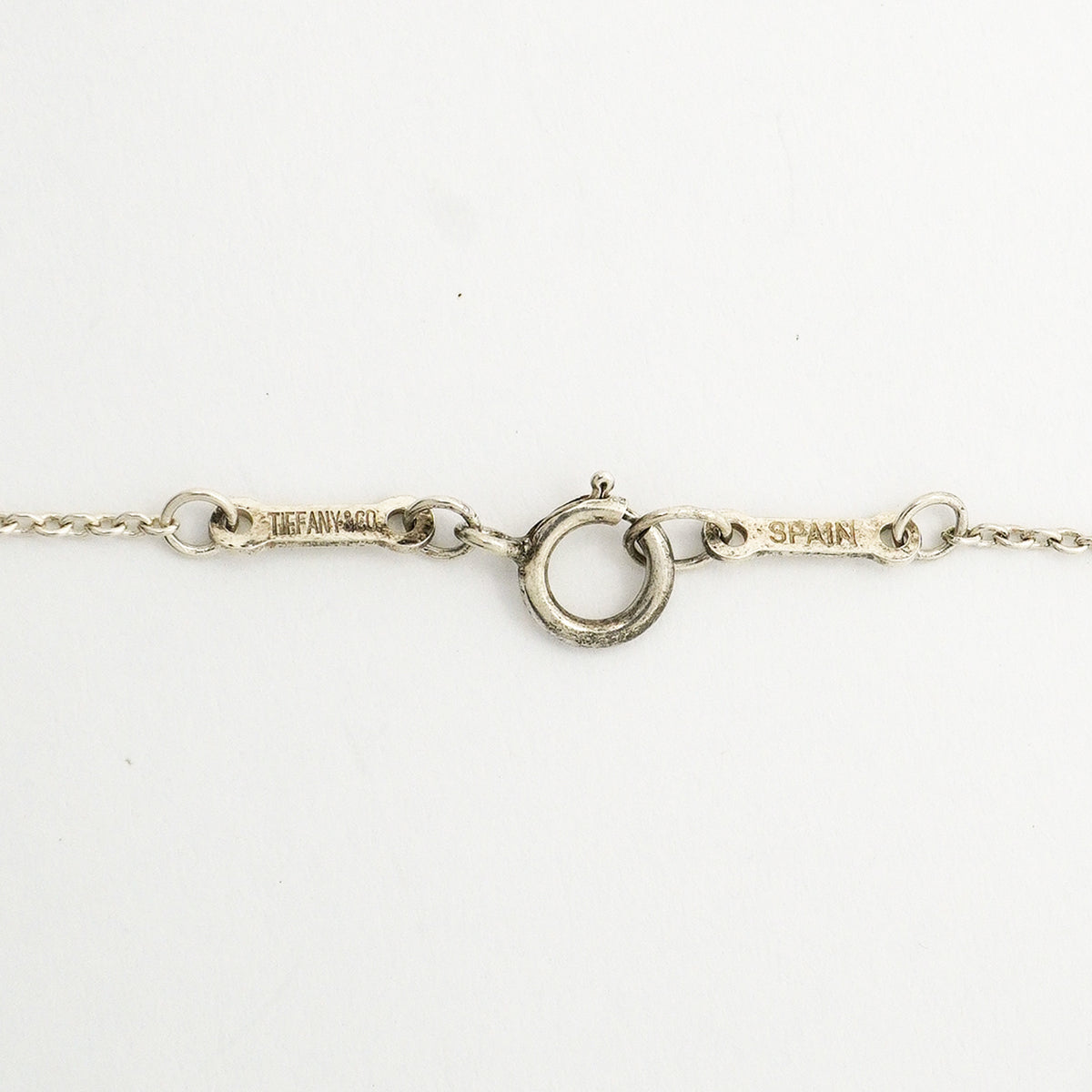 【6jib0285】ティファニー ネックレス ダブルティアドロップ シルバー925【中古】レディース