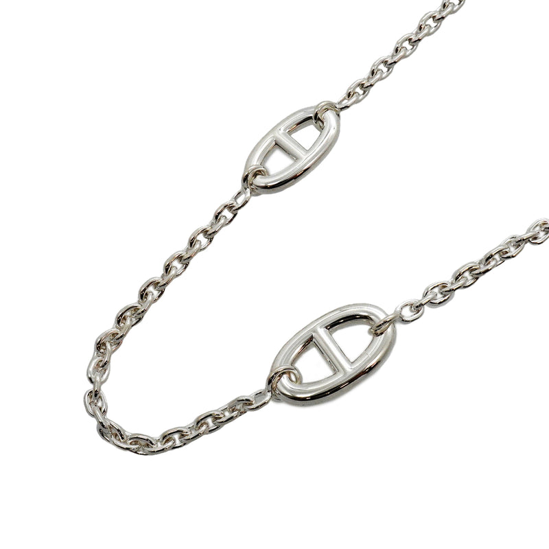 【6jib0307】エルメス ネックレス シェーヌダンクル ファランドール シルバー925【中古】メンズ レディース ユニセックス