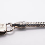 【6jib0311】シャネル ネックレス シャネルロゴ カメリア シルバー925【中古】レディース