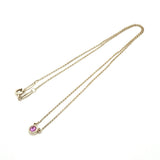 【6jib0312】ティファニー ネックレス バイザヤード シルバー925 ピンクサファイア【中古】レディース