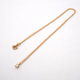 【6jib0315】ティファニー ネックレス ソリティア 1PD K18PG ピンクゴールド ダイヤモンド【中古】レディース