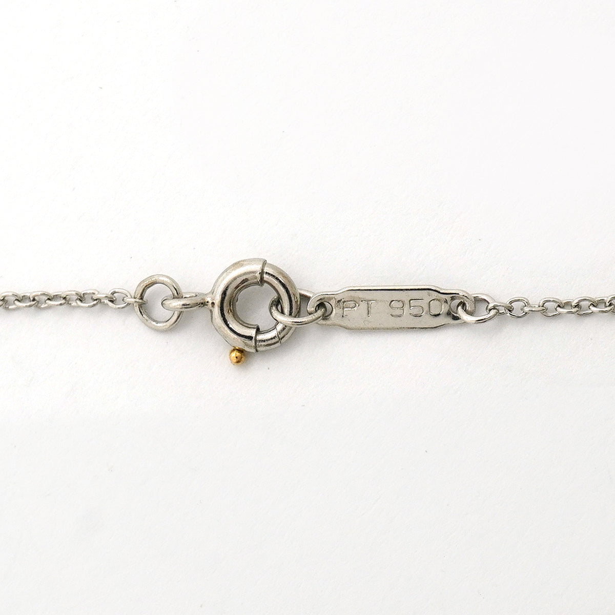 【6jib0328】ティファニー ネックレス ソリティア 1PD Pt950 プラチナ ダイヤモンド【中古】レディース