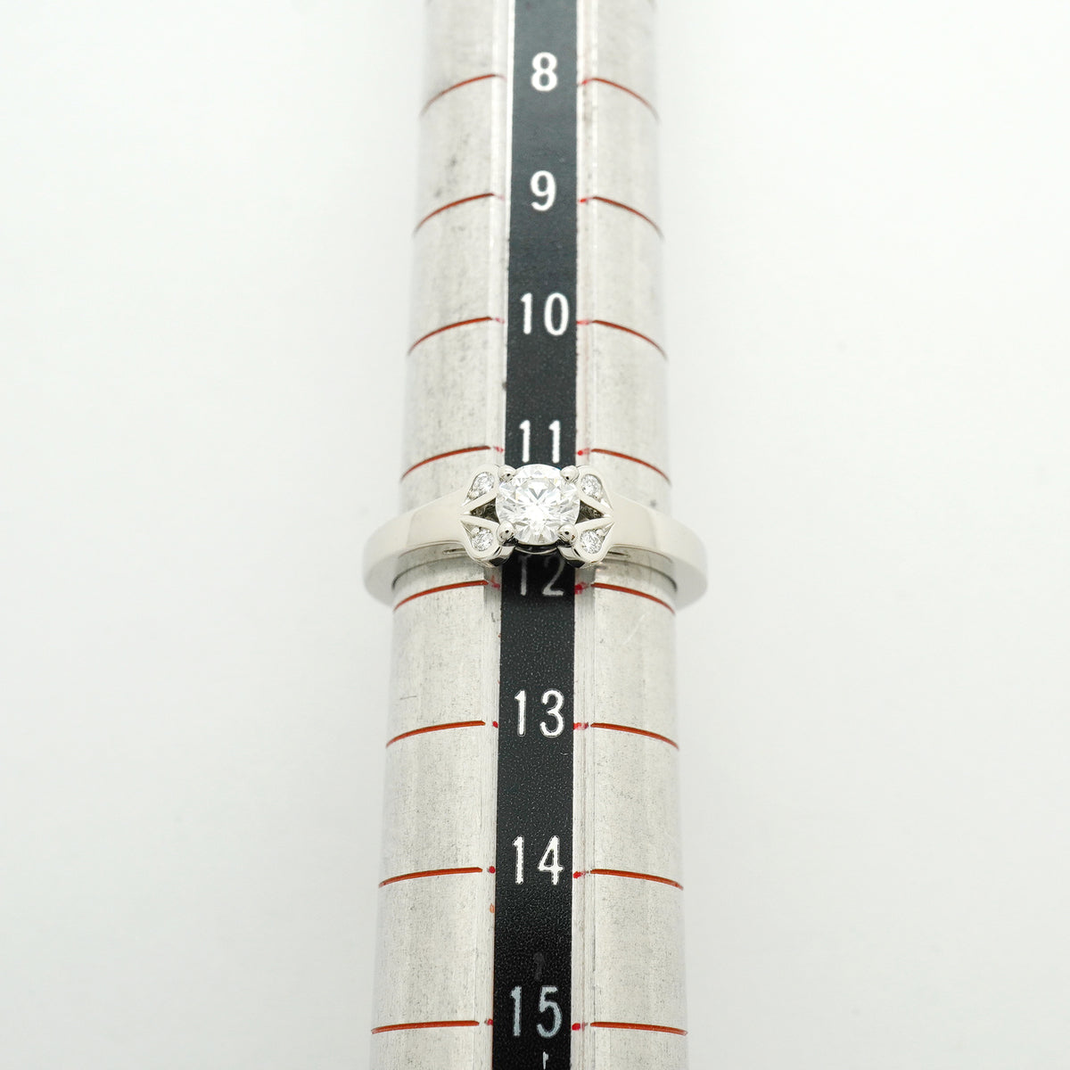 【6jib0335】カルティエ リング バレリーナ Pt950 プラチナ ダイヤモンド 0.35ct ＃52【中古】レディース