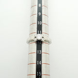 【6jib0335】カルティエ リング バレリーナ Pt950 プラチナ ダイヤモンド 0.35ct ＃52【中古】レディース