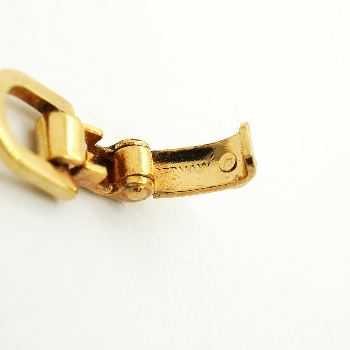 【6jib0337】クリスチャンディオール ネックレス ディオールロゴ GPメッキ ゴールド【中古】レディース