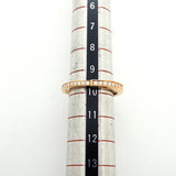 【6jib0340】ティファニー リング ロック フルダイヤ K18PG ピンクゴールド ダイヤモンド 0.36ct 9.5号【中古】レディース