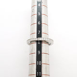 【6jib0341】ティファニー リング ロック フルダイヤ K18WG ホワイトゴールド ダイヤモンド 0.36ct 7.5号【中古】レディース