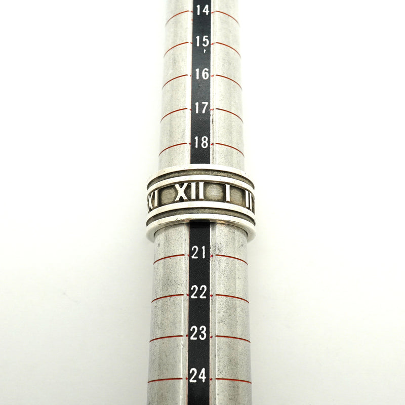【6jib0345】ティファニー リング アトラス ワイド シルバー925 20号【中古】メンズ