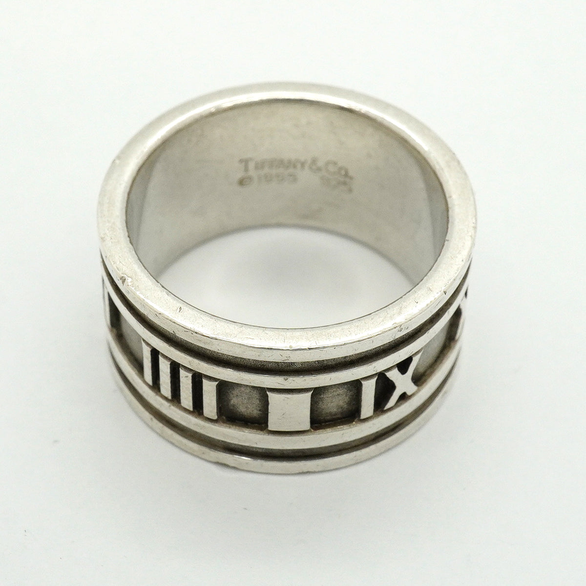 【6jib0345】ティファニー リング アトラス ワイド シルバー925 20号【中古】メンズ