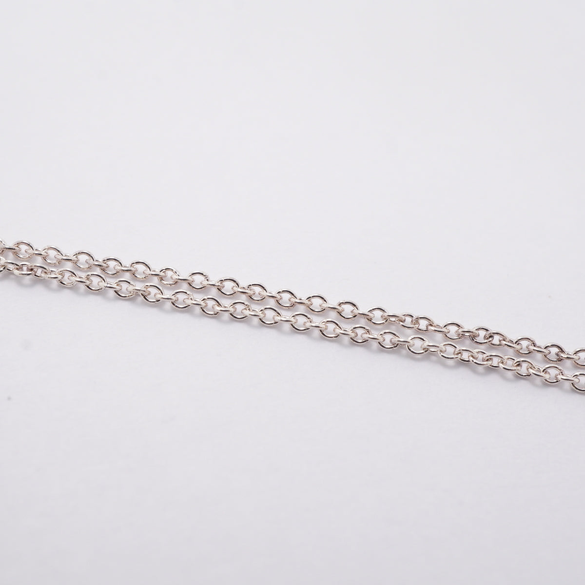 【6jib0373】ティファニー ネックレス ダブルリターントゥハート シルバー925 ブルー【中古】レディース