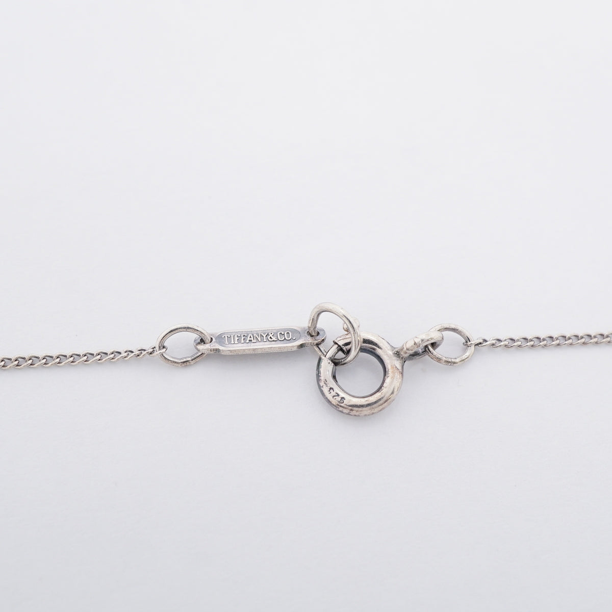 【6jib0376】ティファニー ネックレス ハートリボン K18YG イエローゴールド シルバー925【中古】レディース