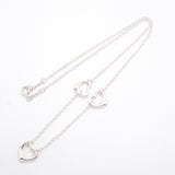 【6jib0378】ティファニー ネックレス オープンハート 3P シルバー925【中古】レディース