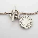 【6jib0385】エルメス ネックレス セリエ シルバー925【中古】レディース