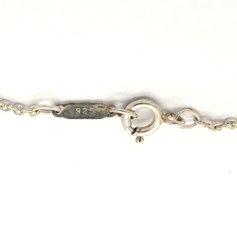 【6jib0390】ティファニー ネックレス リボン シルバー925【中古】レディース