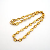 【6jib0391】クリスチャンディオール ネックレス GPメッキ ラインストーン ゴールド【中古】レディース