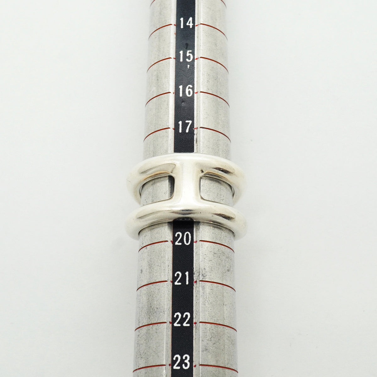 【6jib0395】エルメス リング オスモズPM シルバー925 ＃59【中古】メンズ