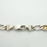 【6jib0397】ティファニー ブレスレット フィガロ/チェーン K18YG イエローゴールド シルバー925【中古】メンズ レディース ユニセックス