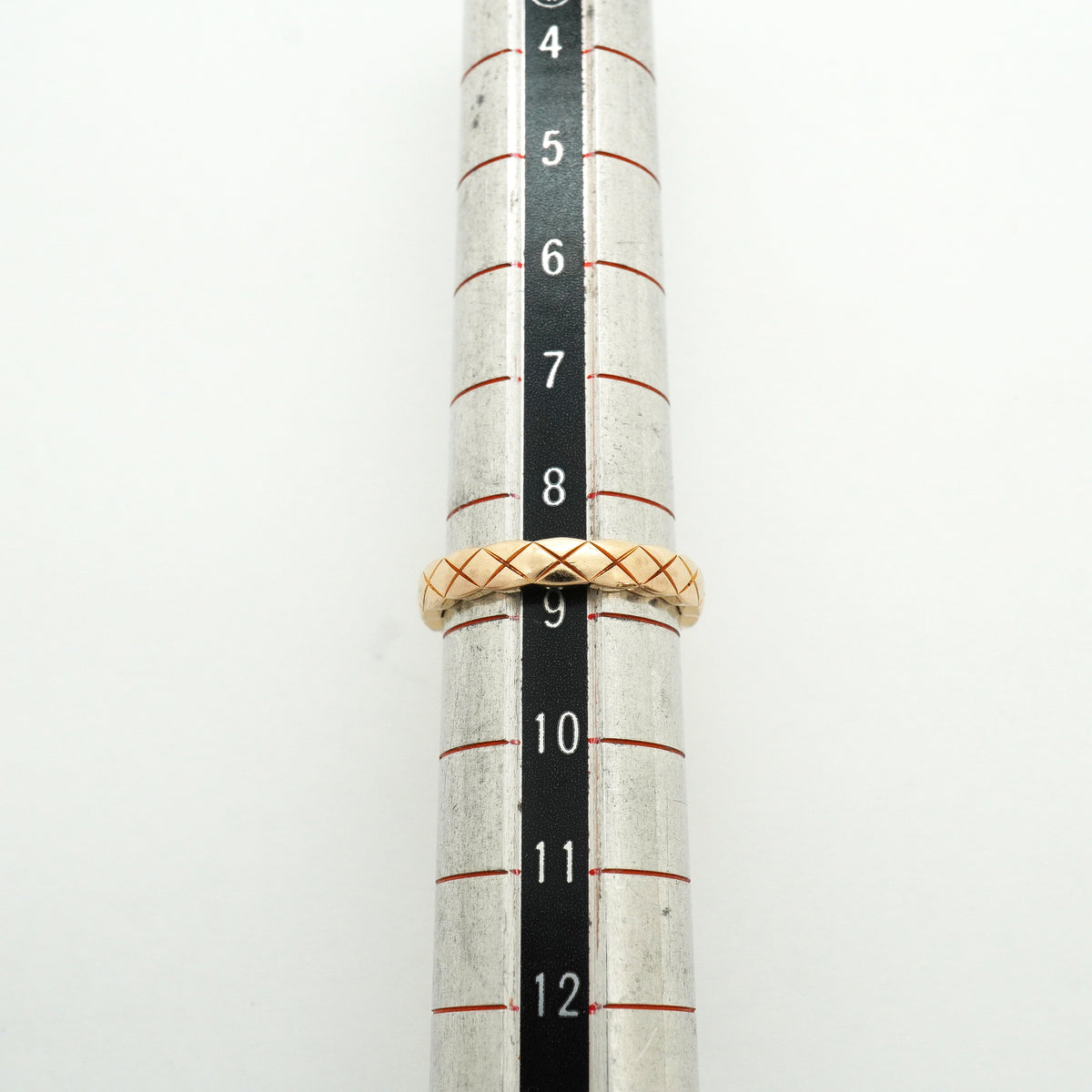 【6jib0399】シャネル リング ココクラッシュ/ベージュゴールド K18PG ピンクゴールド ＃49【中古】レディース