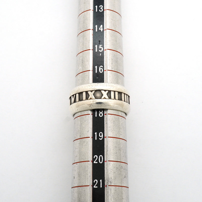 【6jib0401】ティファニー リング アトラス シルバー925 17.5号【中古】メンズ