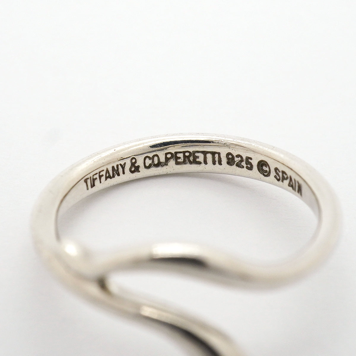 【6jib0418】ティファニー リング ティアドロップ シルバー925 10号【中古】レディース