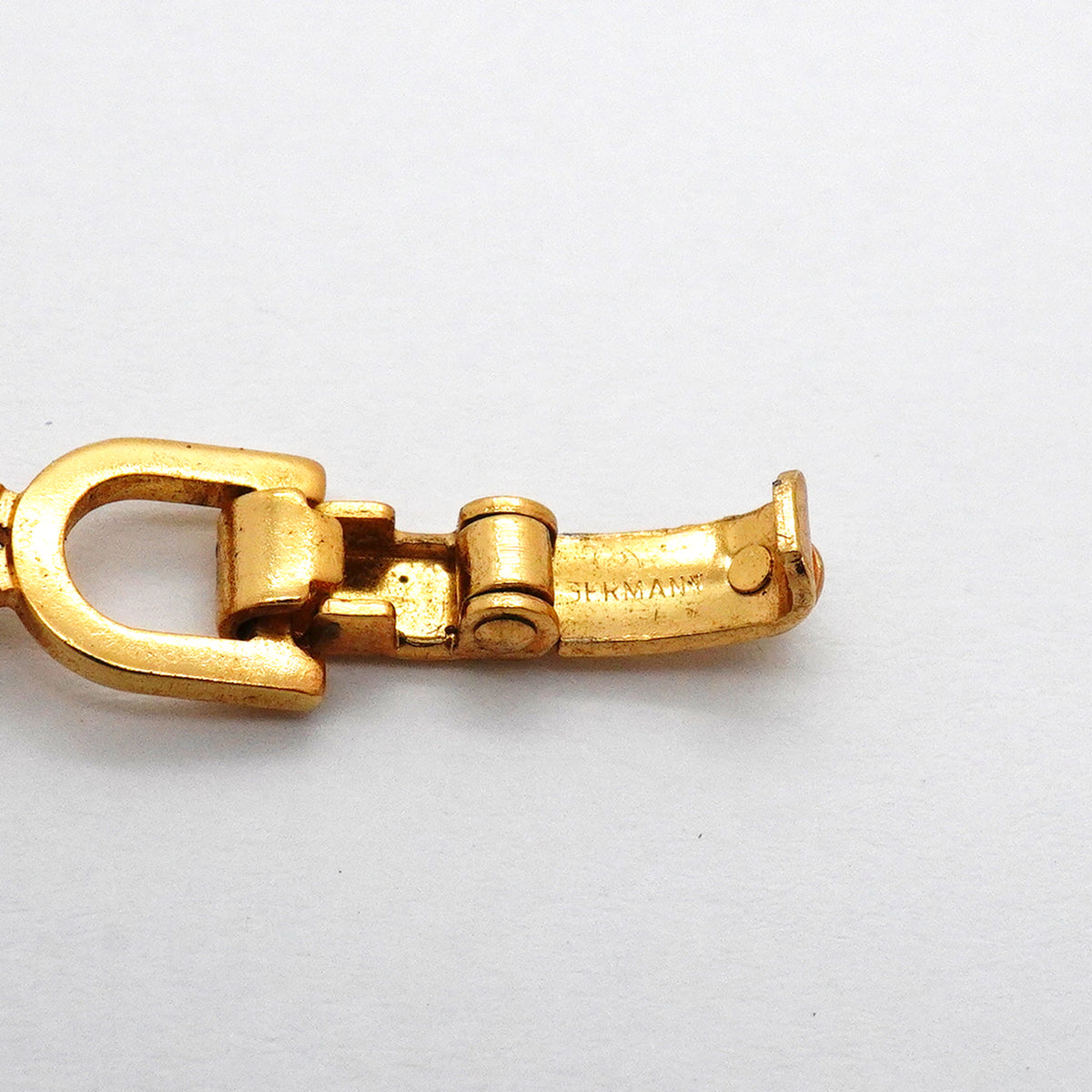 【6jib0426】クリスチャンディオール ブレスレット CDロゴ GPメッキ ゴールド【中古】レディース