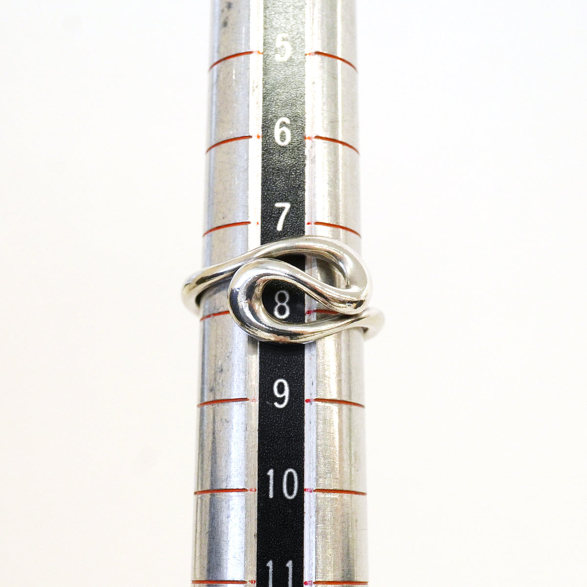 【6jib0433】ティファニー リング オープンウェーブ シルバー925 7.5号【中古】レディース