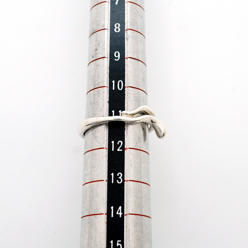 【6jib0440】ティファニー リング ティアドロップ シルバー925 11号【中古】レディース