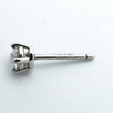 【6jib0441】ティファニー ピアス ソリティア 1PD Pt950 プラチナ ダイヤモンド【中古】レディース