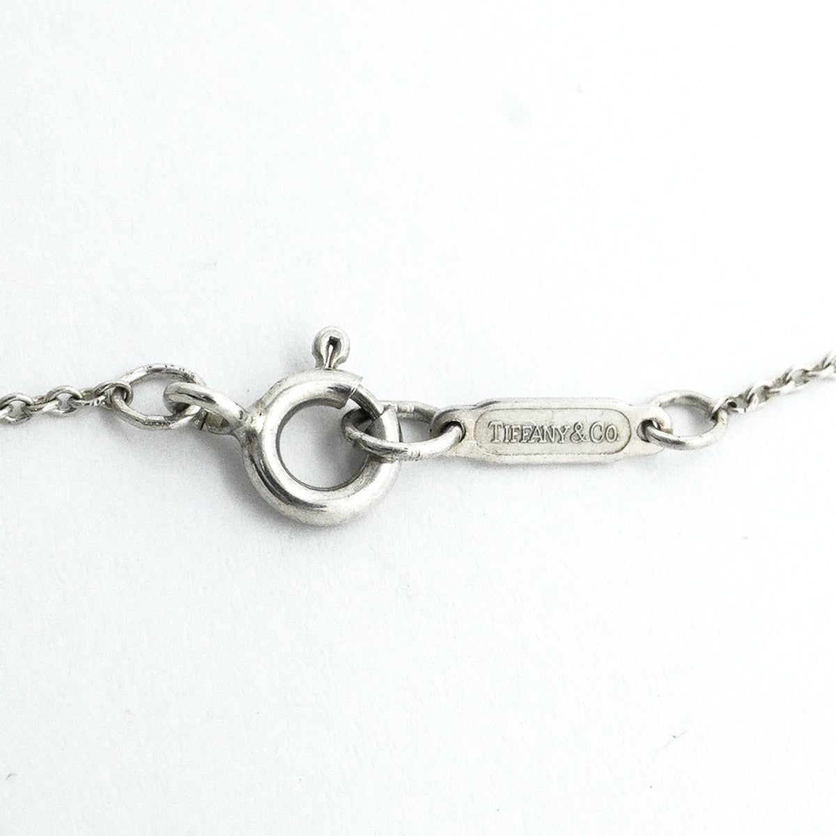 【6jib0450】ティファニー ネックレス リボン シルバー925【中古】レディース