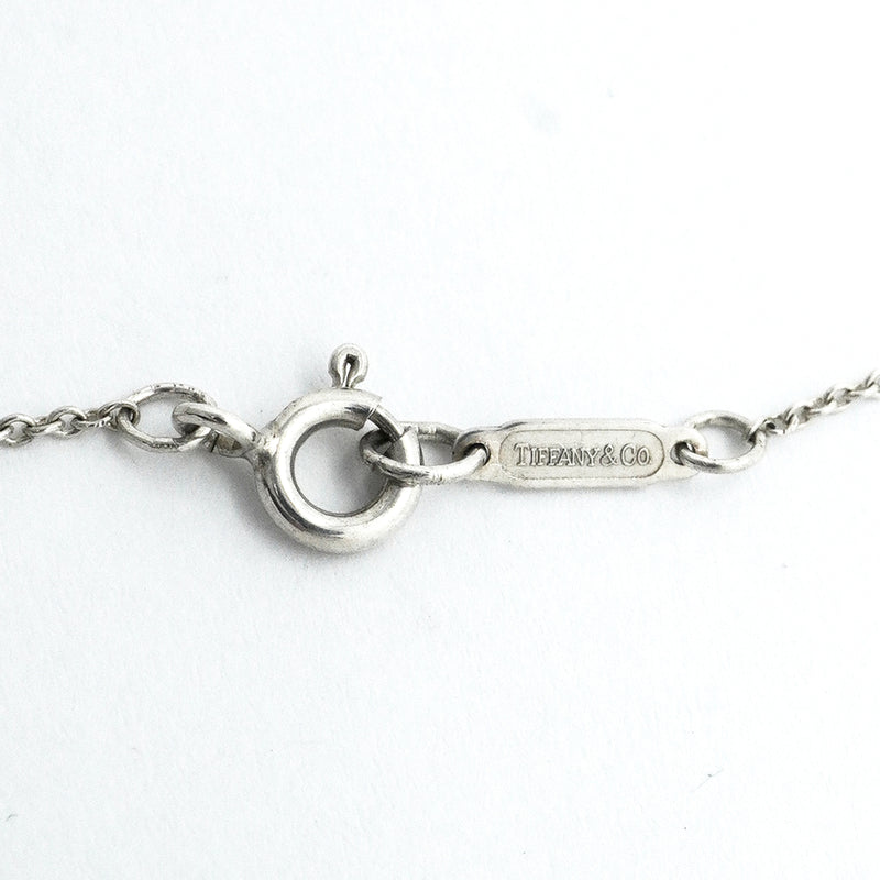 【6jib0450】ティファニー ネックレス リボン シルバー925【中古】レディース