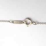【6jib0453】ティファニー ネックレス ダブルリターントゥハート シルバー925 ブルー【中古】レディース