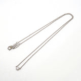 【6jib0459】ティファニー ネックレス バイザヤード 1PD Pt950 プラチナ ダイヤモンド【中古】レディース