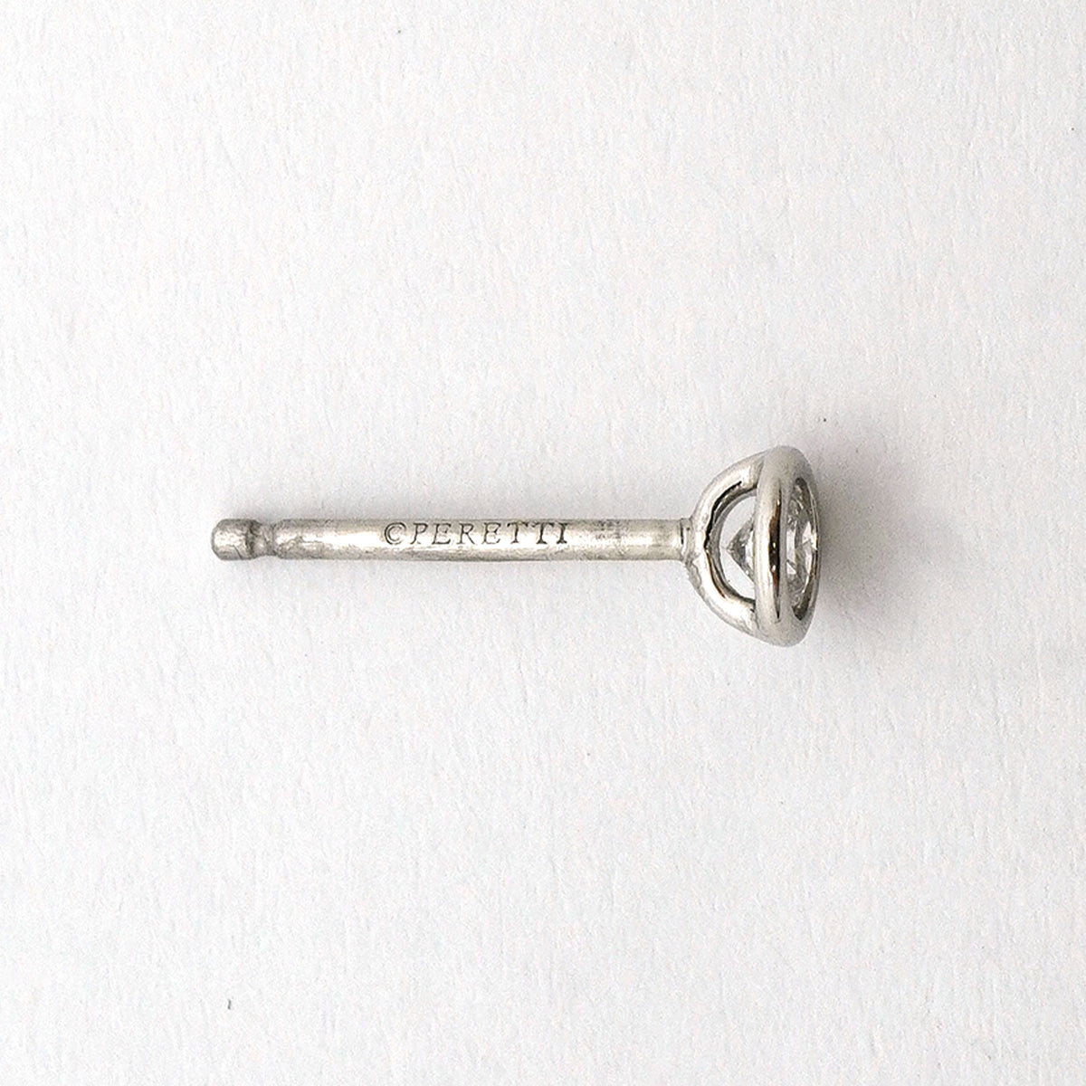 【6jib0460】ティファニー ピアス バイザヤード 1PD Pt950 プラチナ ダイヤモンド【中古】レディース