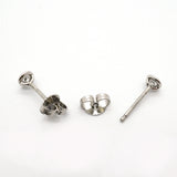 【6jib0460】ティファニー ピアス バイザヤード 1PD Pt950 プラチナ ダイヤモンド【中古】レディース
