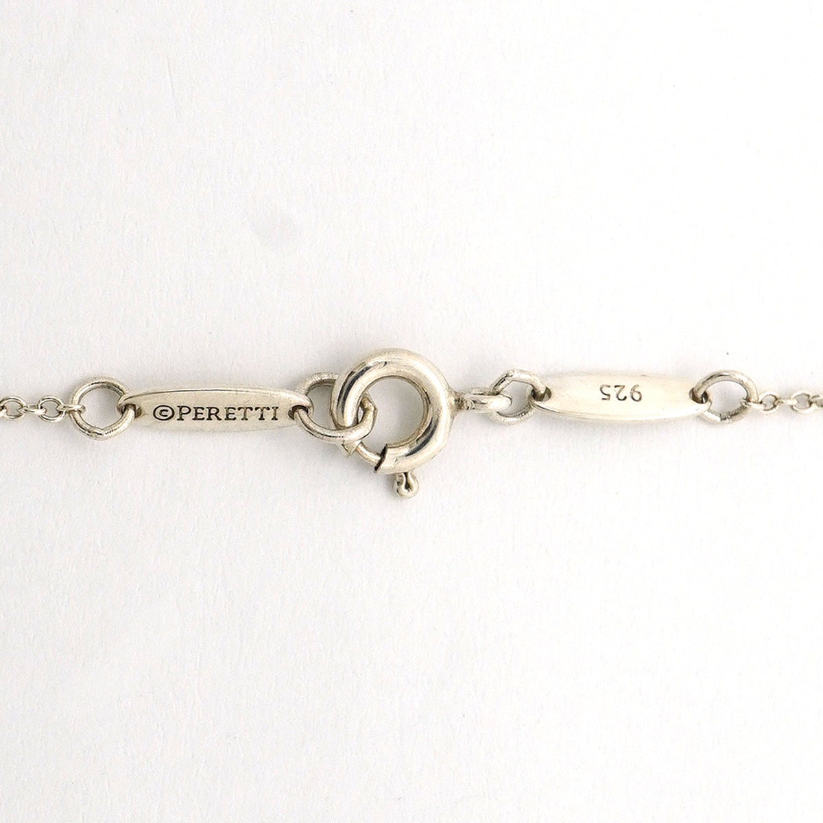 【6jib0469】ティファニー ネックレス オープンハート シルバー925【中古】レディース
