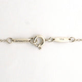 【6jib0469】ティファニー ネックレス オープンハート シルバー925【中古】レディース