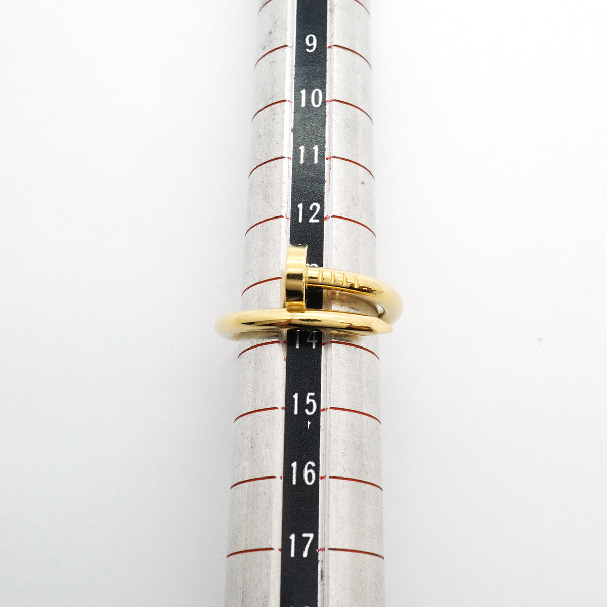 【6jib0471】カルティエ リング ジュストアンクル クラシックモデル K18YG イエローゴールド ＃55【中古】レディース