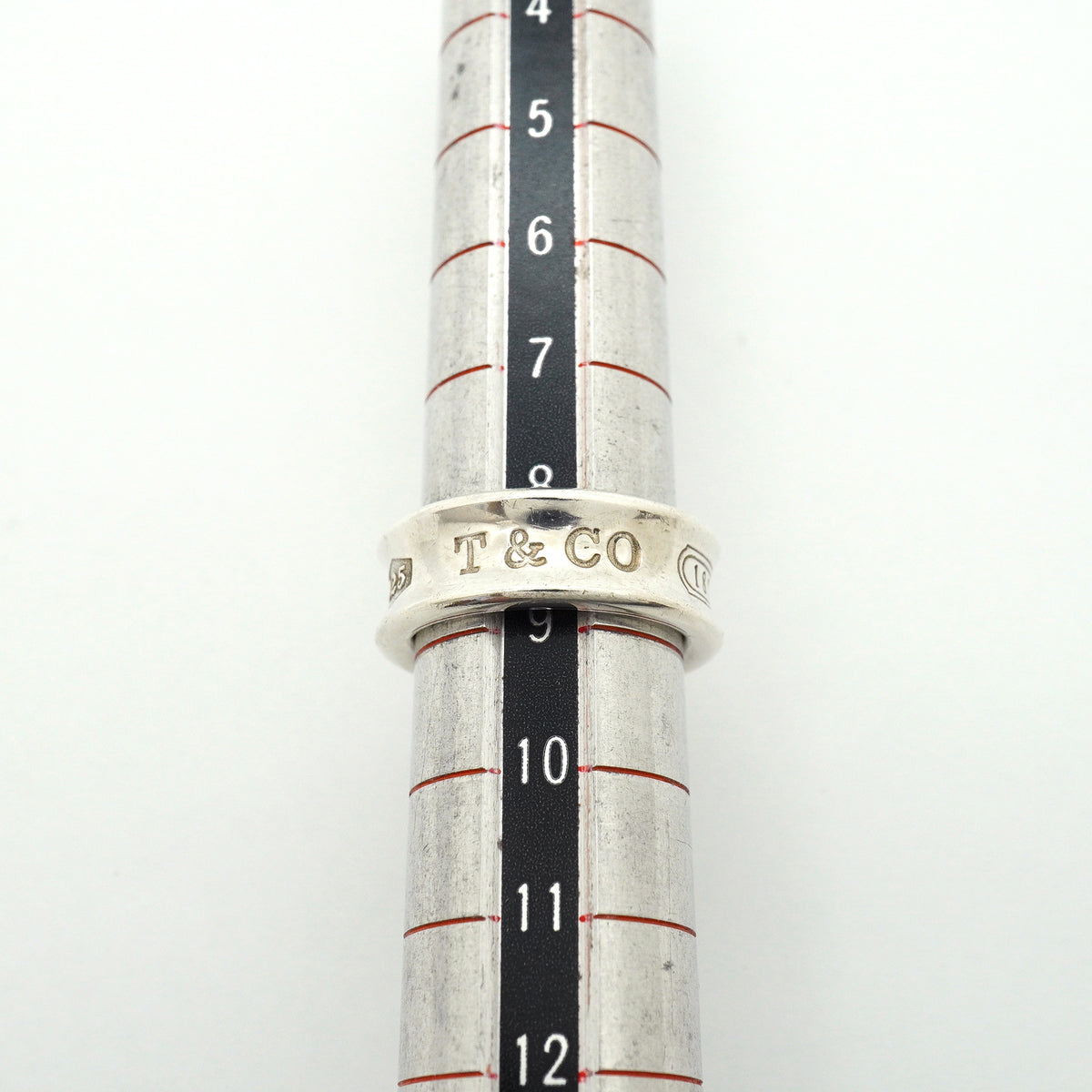 【6jib0474】ティファニー リング ナロー シルバー925 8.5号【中古】レディース