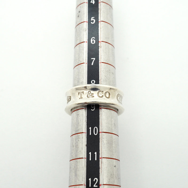 【6jib0474】ティファニー リング ナロー シルバー925 8.5号【中古】レディース