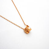 【6jib0475】カルティエ ネックレス Cドゥ K18PG ピンクゴールド パール【中古】レディース