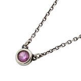 【6jib0481】ティファニー ネックレス バイザヤード シルバー925 ピンクサファイア【中古】レディース