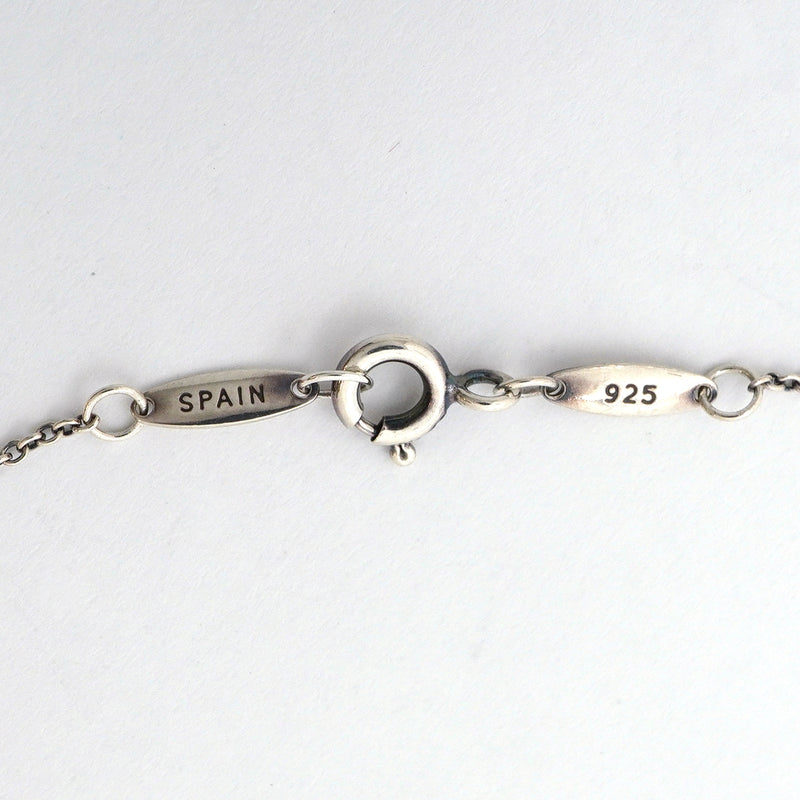 【6jib0481】ティファニー ネックレス バイザヤード シルバー925 ピンクサファイア【中古】レディース