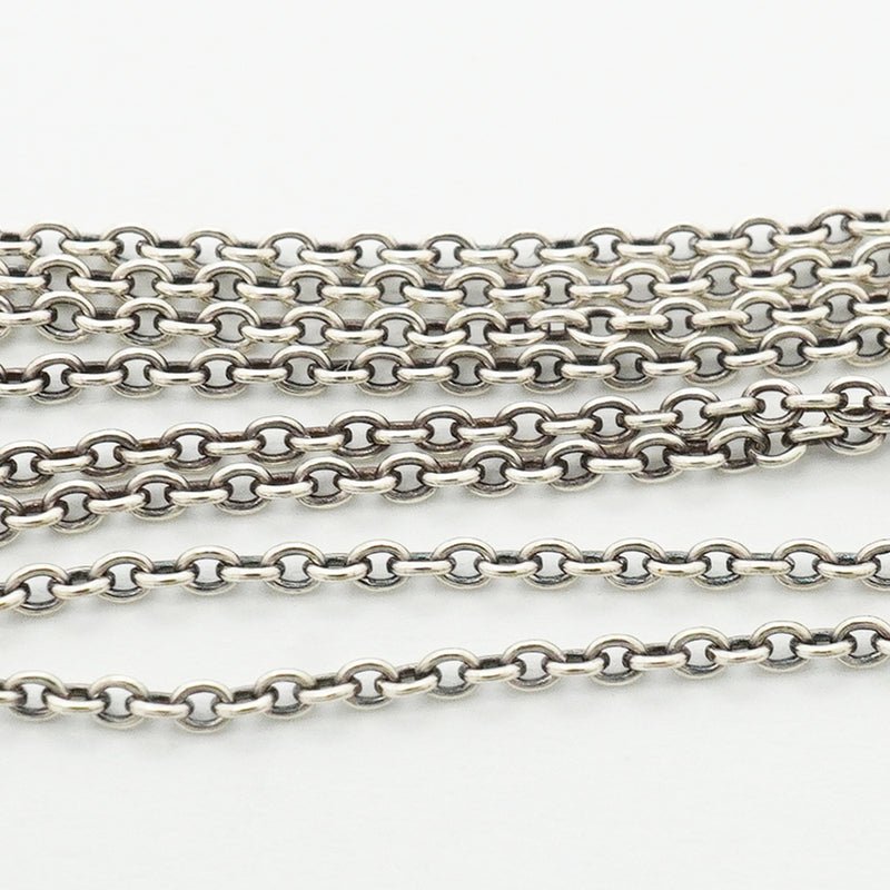 【6jib0481】ティファニー ネックレス バイザヤード シルバー925 ピンクサファイア【中古】レディース