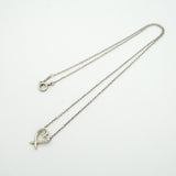 【6jib0484】ティファニー ネックレス ラビングハート シルバー925【中古】レディース