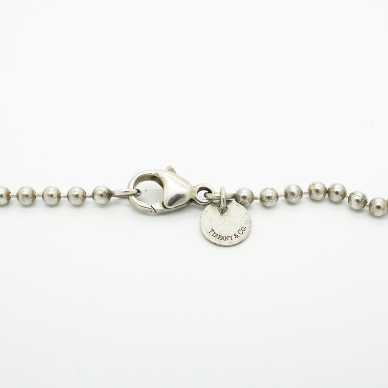 【6jib0485】ティファニー ネックレス リターントゥ オーバル シルバー925【中古】レディース