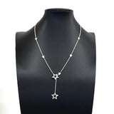 【6jib0490】ティファニー ネックレス スターリンク/ラリアット シルバー925【中古】レディース